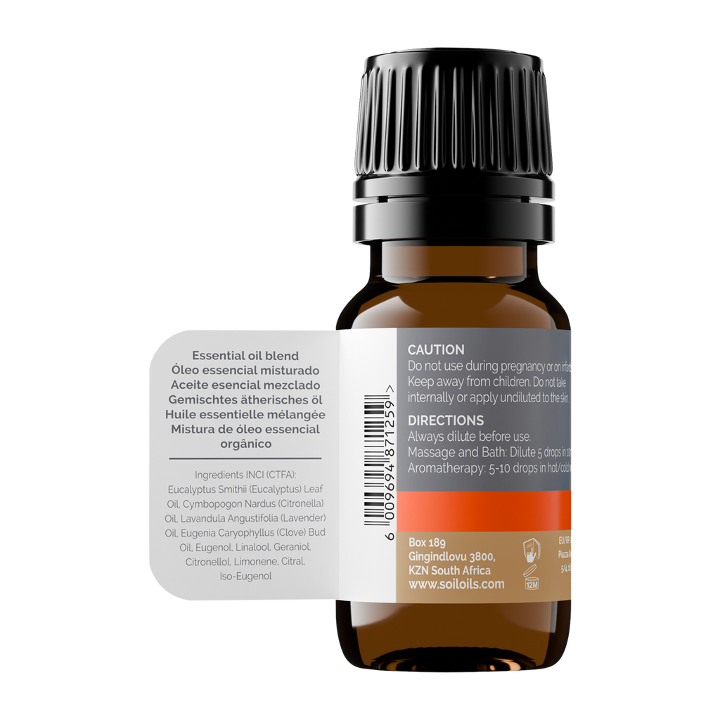 Bug Away - Organic Essential Oil Blend 10ml